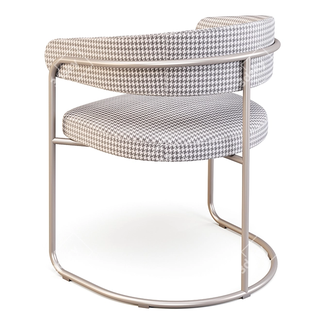 Opus Dining Chair by +Halle: Classic Design with a Modern Twist 3D model image 3