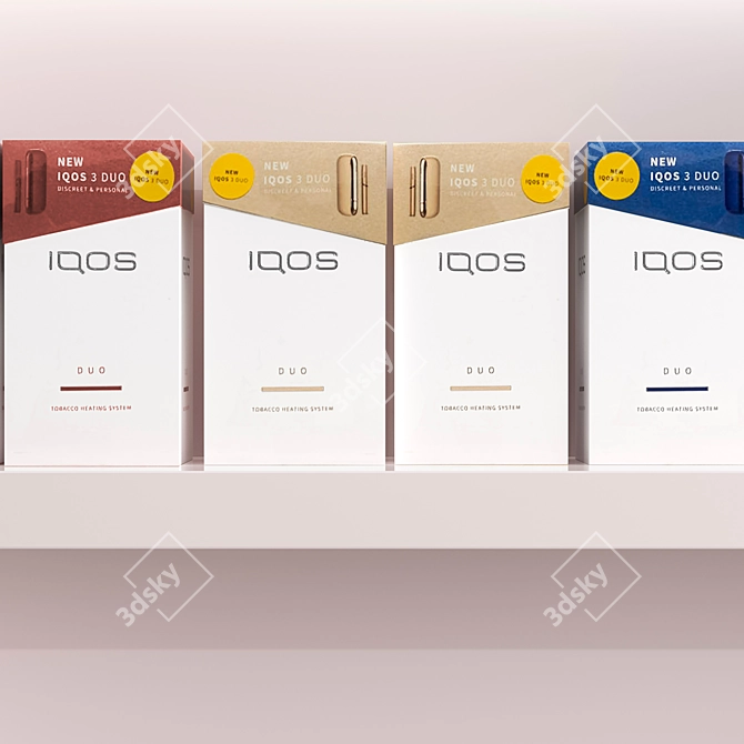 IQOS Showcase: Stylish and Efficient 3D model image 2