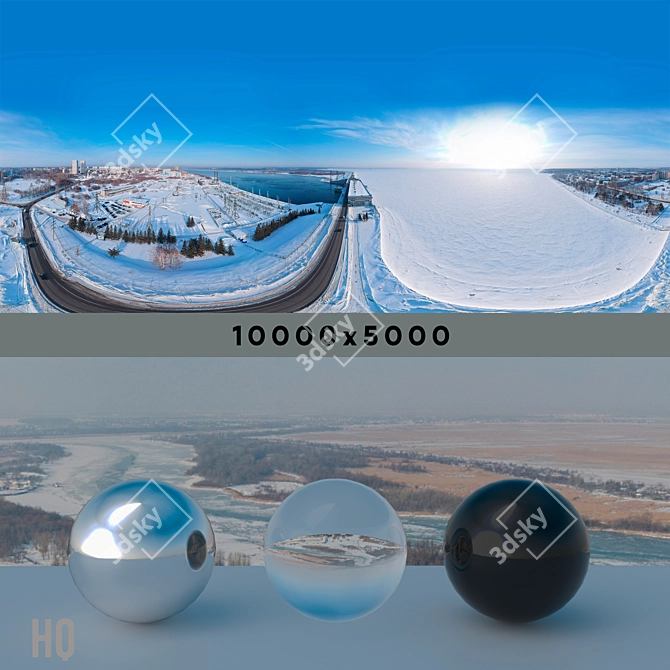 Ultra HDRI #7: Crystal Clear 3D model image 1