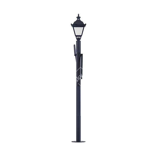 Modern LED Park Lighting 3D model image 13