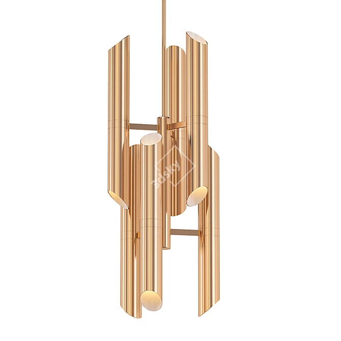 Casa Milano Shard: Exquisite Lighting 3D model image 1