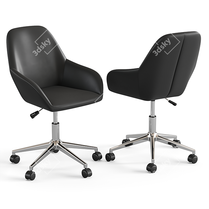 Ergonomic Flash Furniture Office Chair 3D model image 1