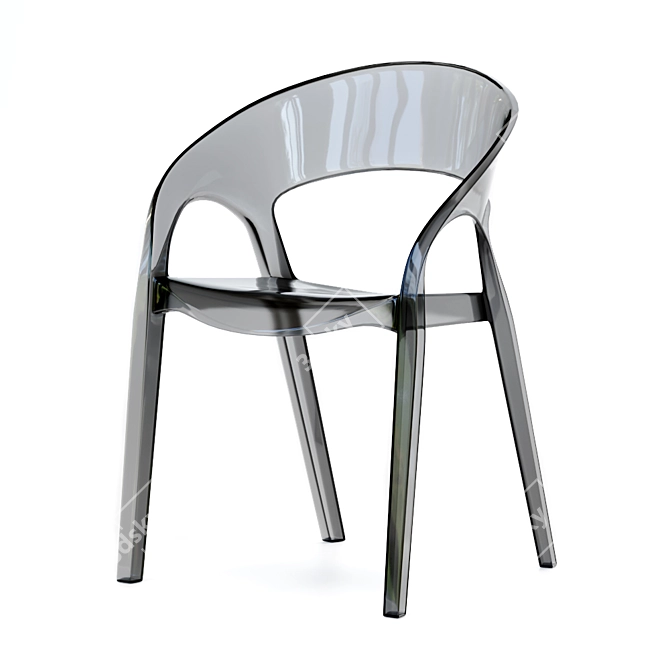 Sleek and Stackable: Pedrali GOSSIP 620 3D model image 13