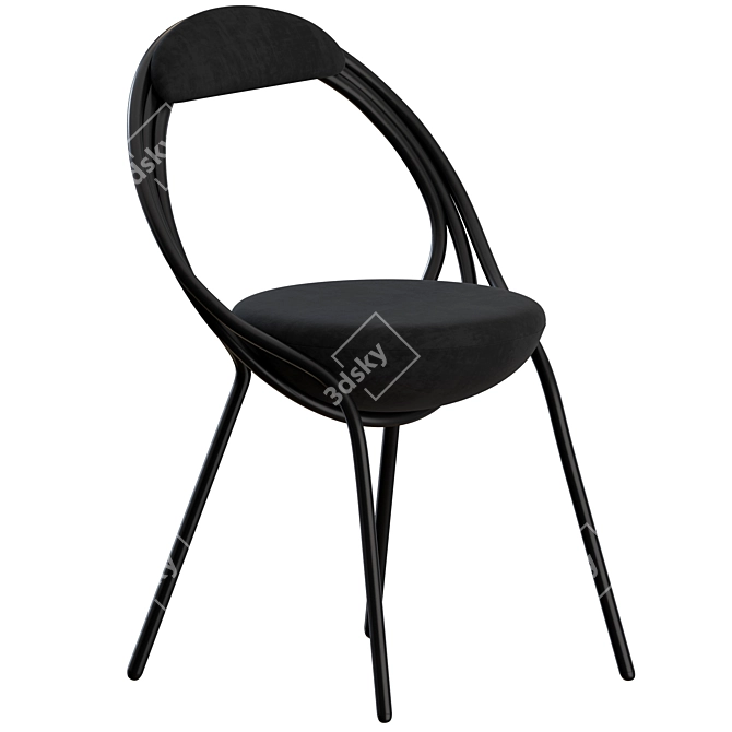 Mid-Century Musico Chair by LEE BROOM 3D model image 3