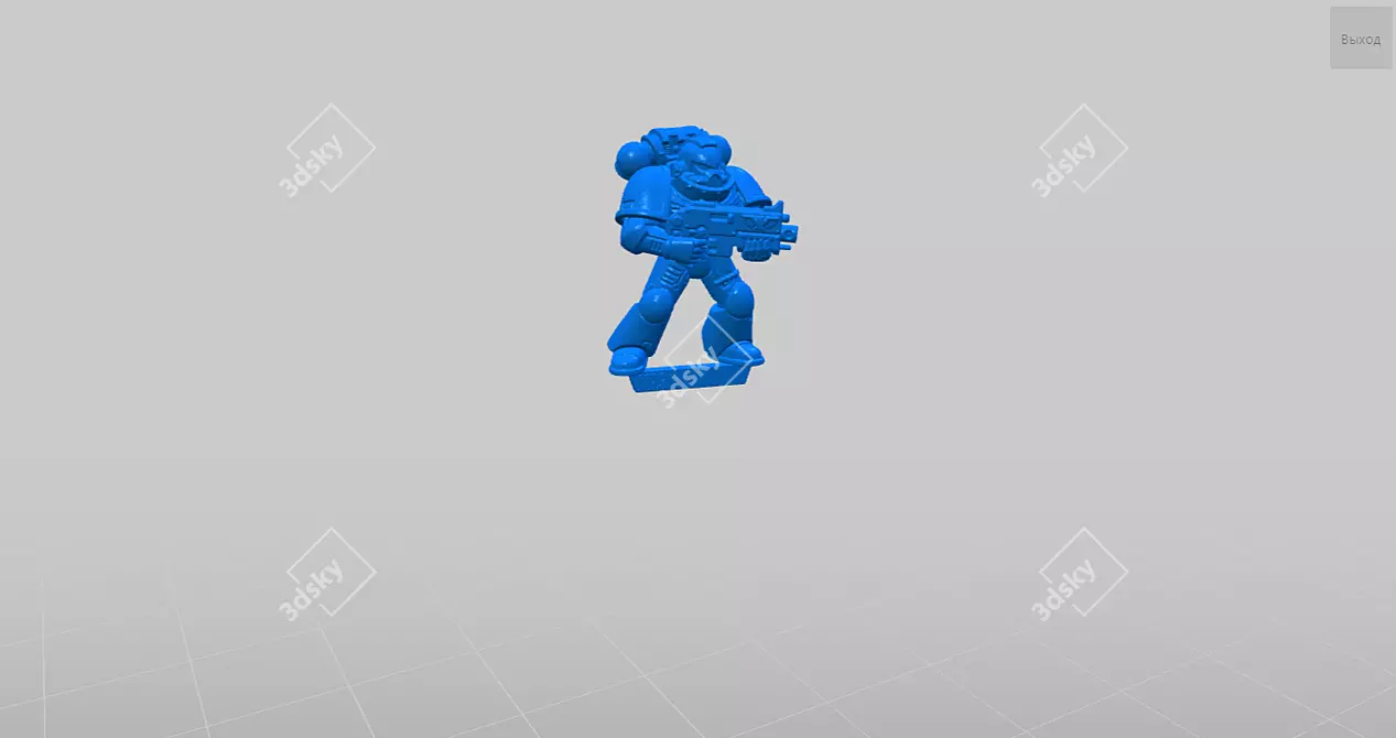 Ultimate Performance Marin Mk8 3D model image 1