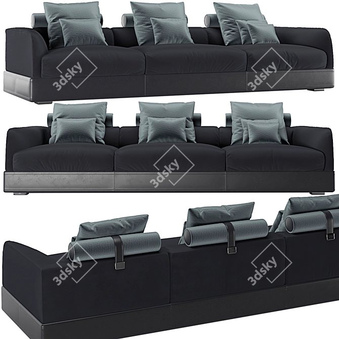 Bugatti Le Mans Sofa 3D model image 1