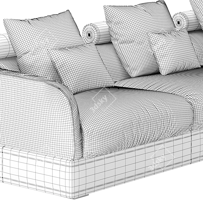 Bugatti Le Mans Sofa 3D model image 7