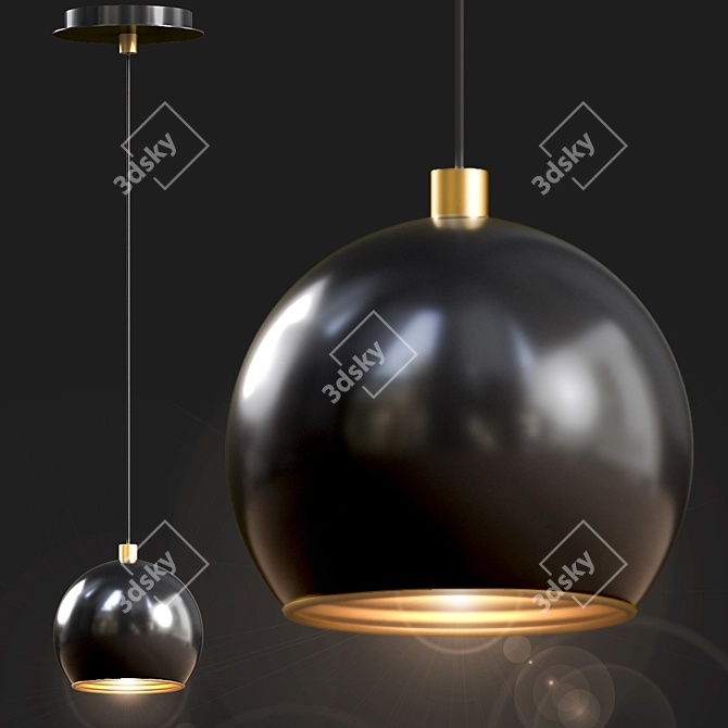 Sleek Design Lamp: VOLL ONE 3D model image 3