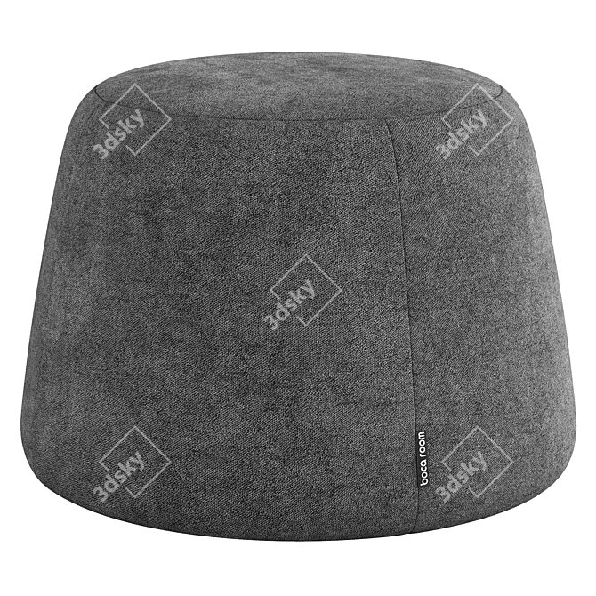 Boca Pouf: Stylish Comfort for Your Home 3D model image 5