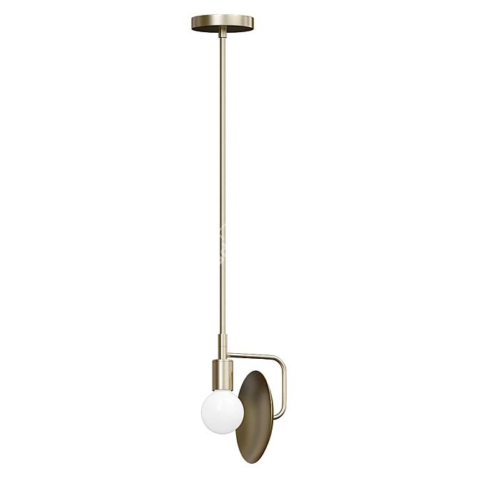 SIGNAL ORBIT Pendant Light 3D model image 1