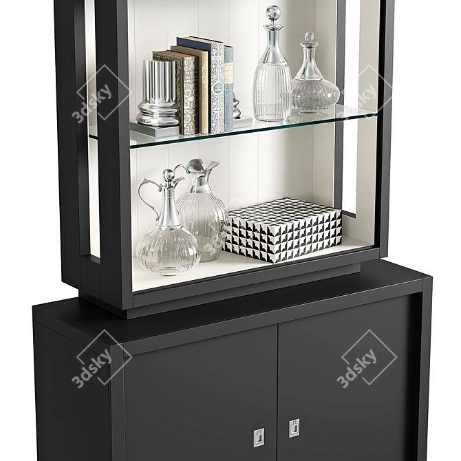 Title: EICHHOLTZ Avenue Montaigne Cabinet 3D model image 2