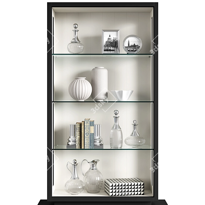 Title: EICHHOLTZ Avenue Montaigne Cabinet 3D model image 3