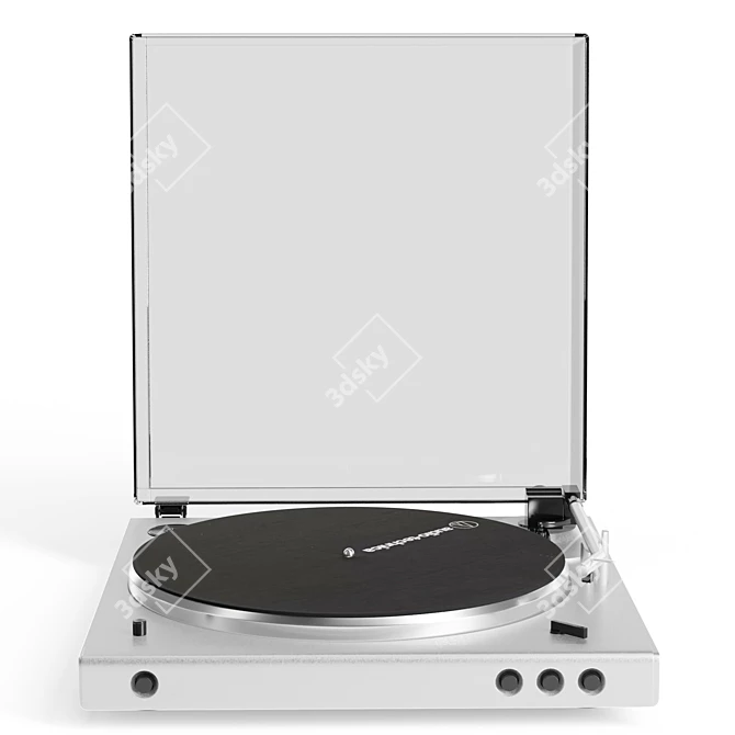 Wireless Vinyl Turntable: Audio-Technica LP60X-BT 3D model image 5