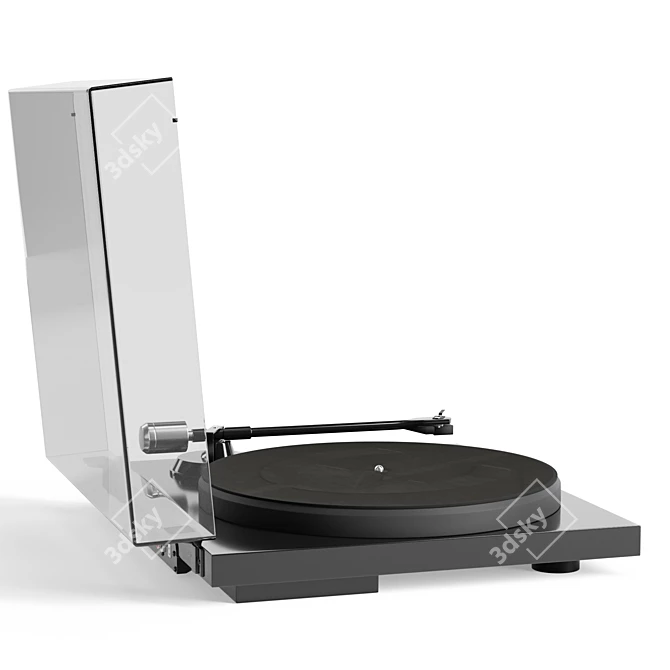 C6 Record Player: Sleek Design, Analog Sound 3D model image 4