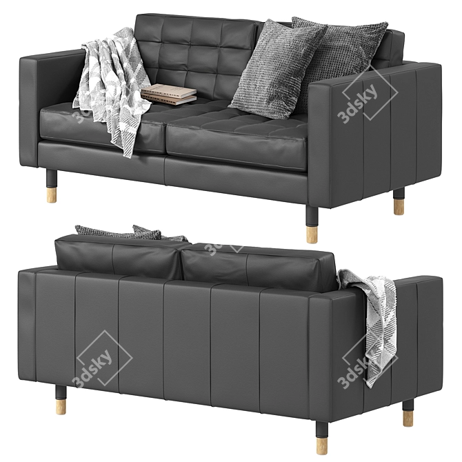 Modern Comfortable Sofa for Stylish Living Spaces 3D model image 3