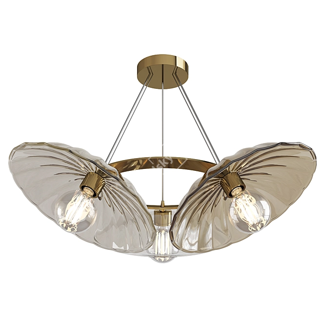 Elegant Platone Pendant 3D model image 1