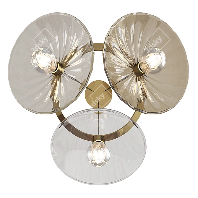 Elegant Platone Pendant 3D model image 2