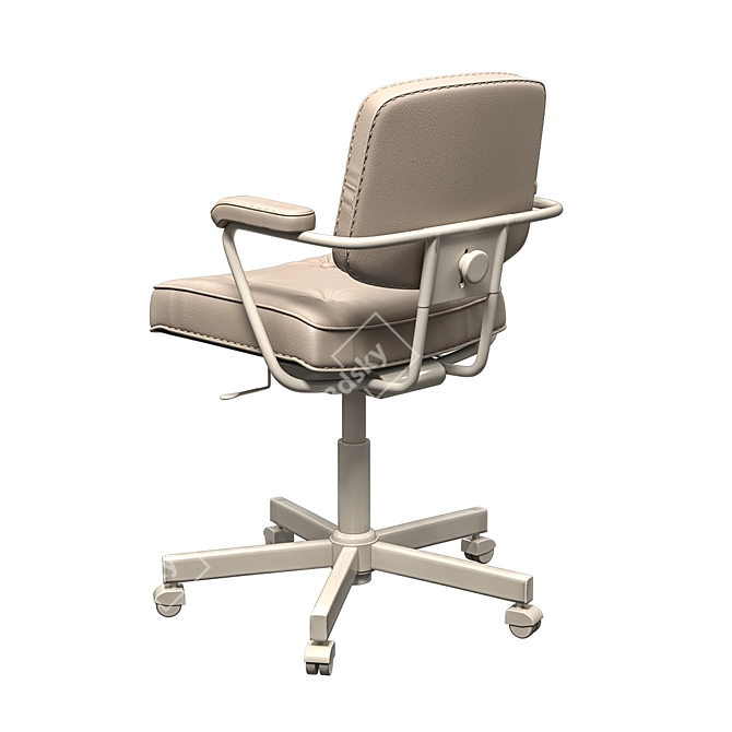 ErgoWork Task Chair - Choose Your Finish! 3D model image 4