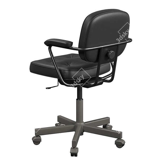 ErgoWork Task Chair - Choose Your Finish! 3D model image 9