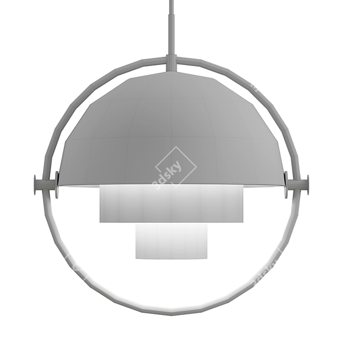 Versatile Multi-Lite Pendant 3D model image 2