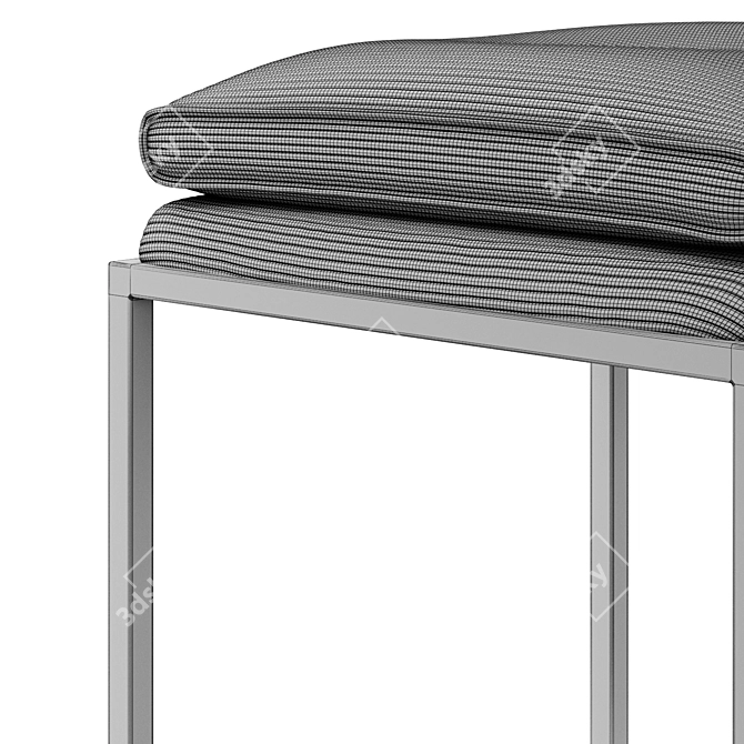 Modern Tammy Stool by Bloomingville 3D model image 6