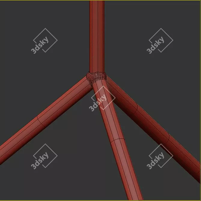 Bowler Hay Side Tables for Stylish Living 3D model image 6