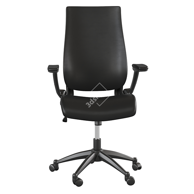 Modern Ergonomic High Back Office Chair 3D model image 3