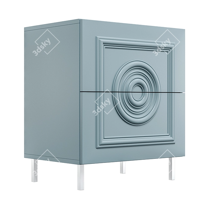 Modern Bedside Table TSR1-01 3D model image 4