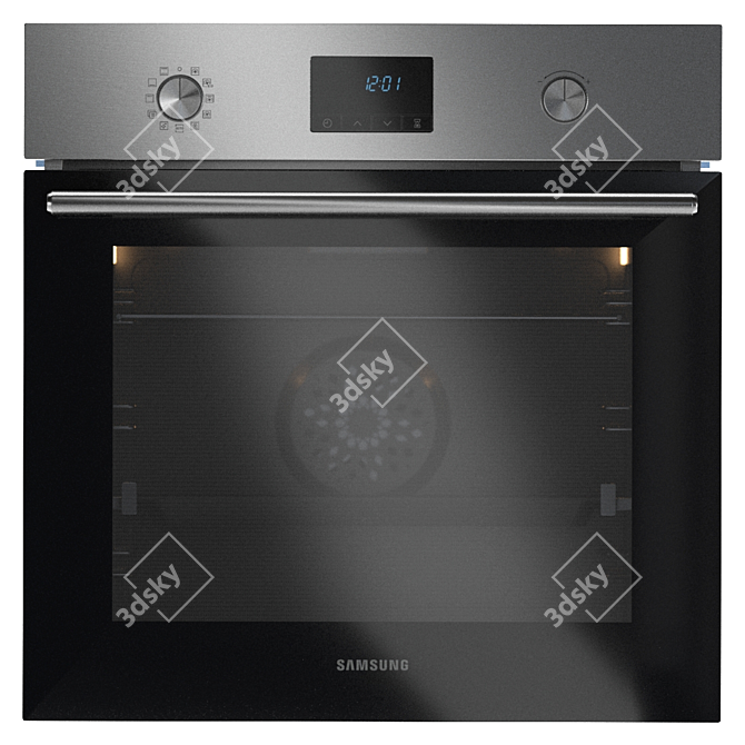 Samsung Kitchen Appliance Bundle 3D model image 3