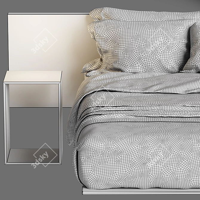 Floating Dreams Suspended Bed 3D model image 3