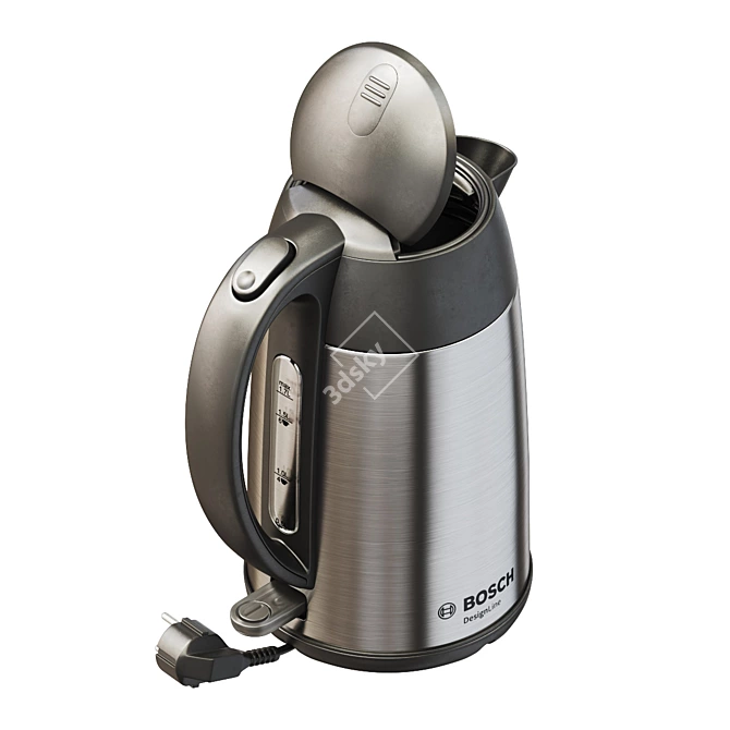 BOSCH_TWK3P420 Electric Kettle: Sleek Design, High Performance 3D model image 3