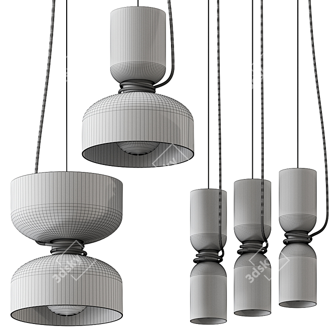 Modern Pendant Lamp - ANDlight Spotlight 3D model image 2