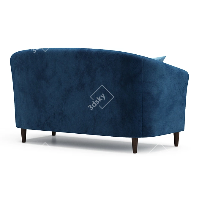 Elegant Mari Sofa: Comfort & Style 3D model image 2