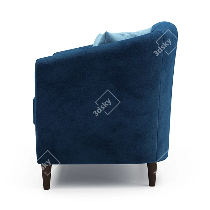 Elegant Mari Sofa: Comfort & Style 3D model image 3