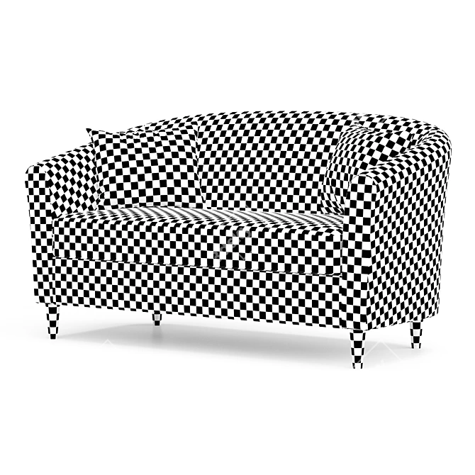 Elegant Mari Sofa: Comfort & Style 3D model image 5