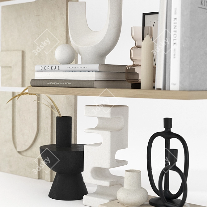 Elegant Decor Set 23: 3DS Max, FBX, Maps 3D model image 2