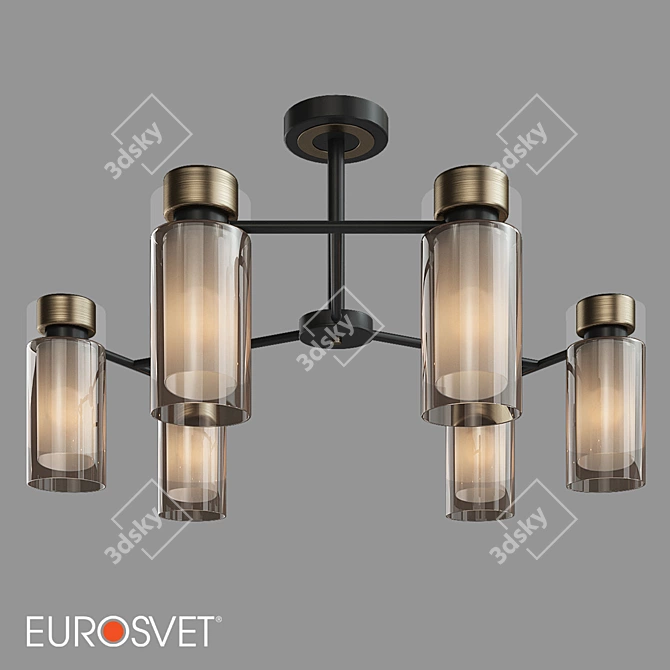 Amado Eurosvet Loft Chandelier 3D model image 1