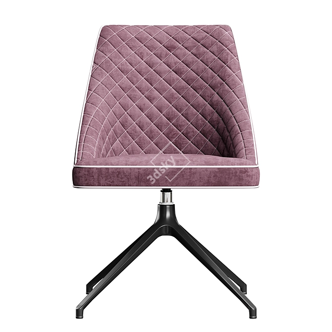 Mido Chair: Customizable Design 3D model image 3