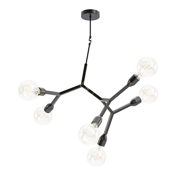  Favourite Electron Pendant Chandelier 3D model image 1