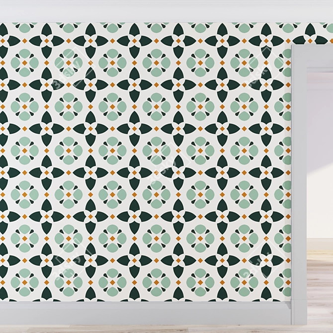 Dynamic Wallcovering Collection 3D model image 5