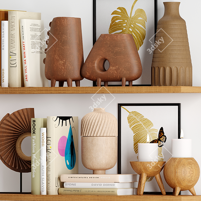 Elegant Decor Set 2018 - Corona & Vray Render 3D model image 3