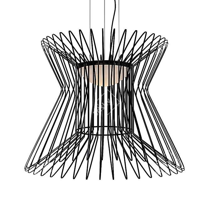 Minimalist Pendant Lighting: SYRMA 3D model image 1