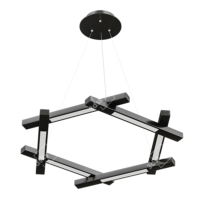 Modern Forms Metric Pendant 3D model image 1