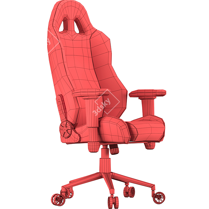 Ultimate Gaming Armchair: 2015 ACR Edition 3D model image 4