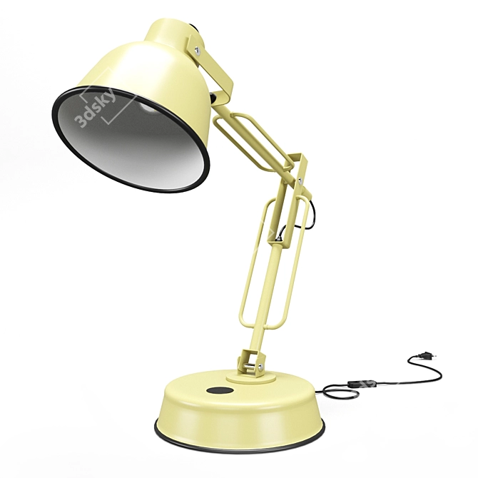 Scandi Pastel Desk Lamp 3D model image 2