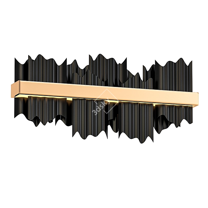 Nordic Glow Skons: Premium LED Lighting 3D model image 1