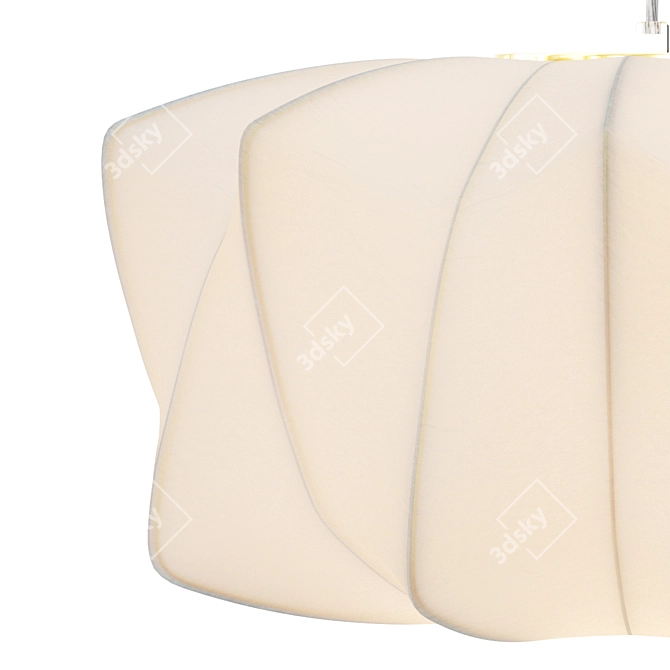 Lex Pendant: Modern Elegance 3D model image 4