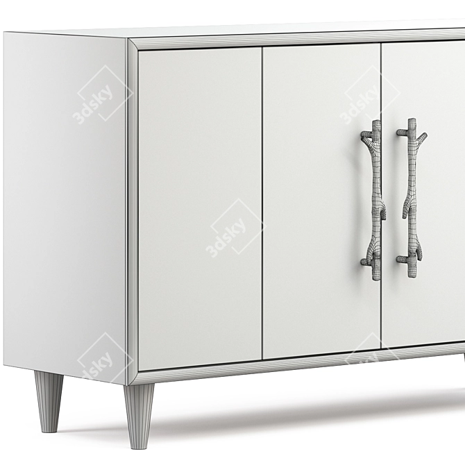 Elegant Hooker Brennon: Versatile & Stylish 3D model image 4