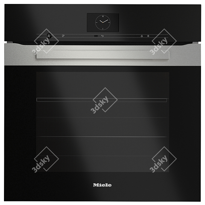 Miele Oven Set: H7660BP, H7640BM 3D model image 3