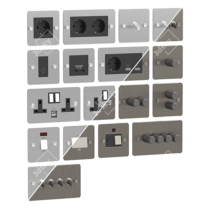 Buster & Punch Electrical Essentials 3D model image 2